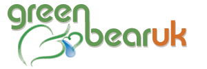 green bear logo naturally eco green